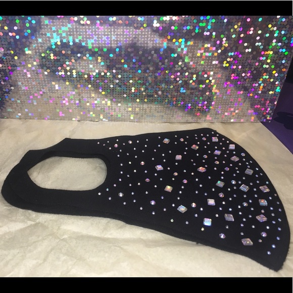 Wholesale Lot of 2 - Rhinestone Masks - Picture 2 of 7